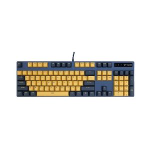 Bàn Phím Cơ Có Dây Gaming Rapoo V500Pro Vàng Xanh