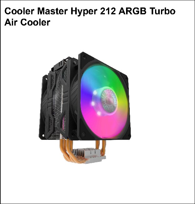 Cooler Master Hyper 212 ARGB TurboAir Cooler