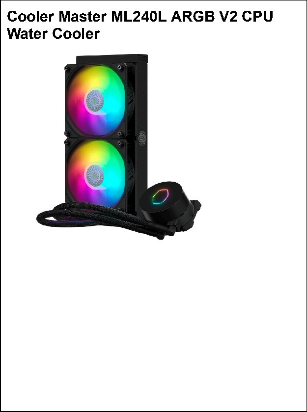Cooler Master ML240L ARGB V2 CPUWater Cooler