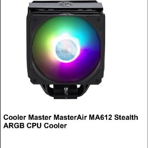 Cooler Master MasterAir MA612 StealthARGB CPU Cooler