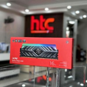 Ram ADATA SPECTRIX D41 RGB 16GB (1x16GB) DDR4 3200Mhz (AX4U320016G16A-ST41) (Xám)