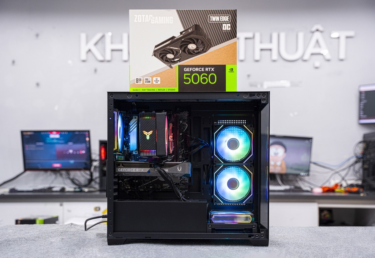 PC TTG GAMING i5 12400F – 16GB DDR4 – RTX 5060 8GB (ALL NEW)
